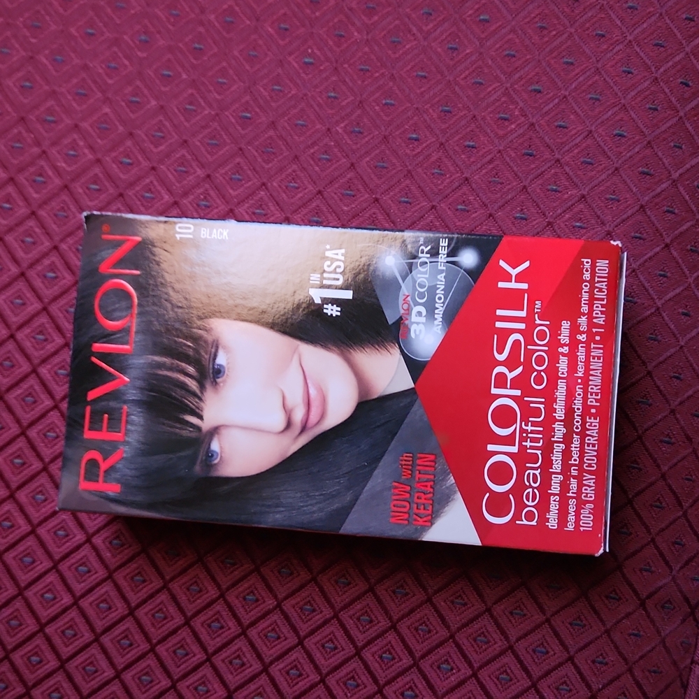 REVLON | COLORSILK HAIR DYE | BLACK